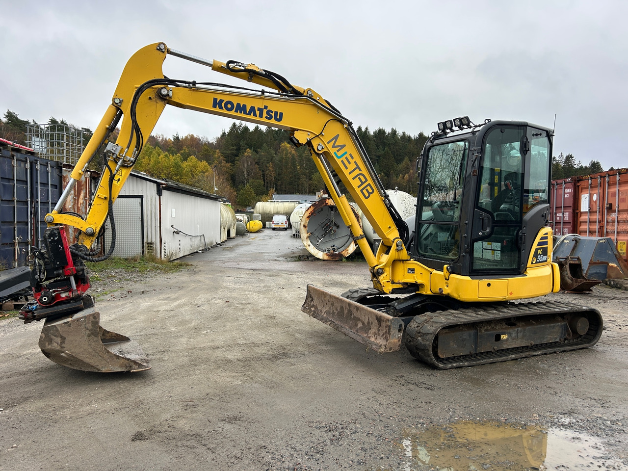 Komatsu PC55MR - Ekskavaator: pilt 1 Komatsu PC55MR - Ekskavaator: pilt 1
