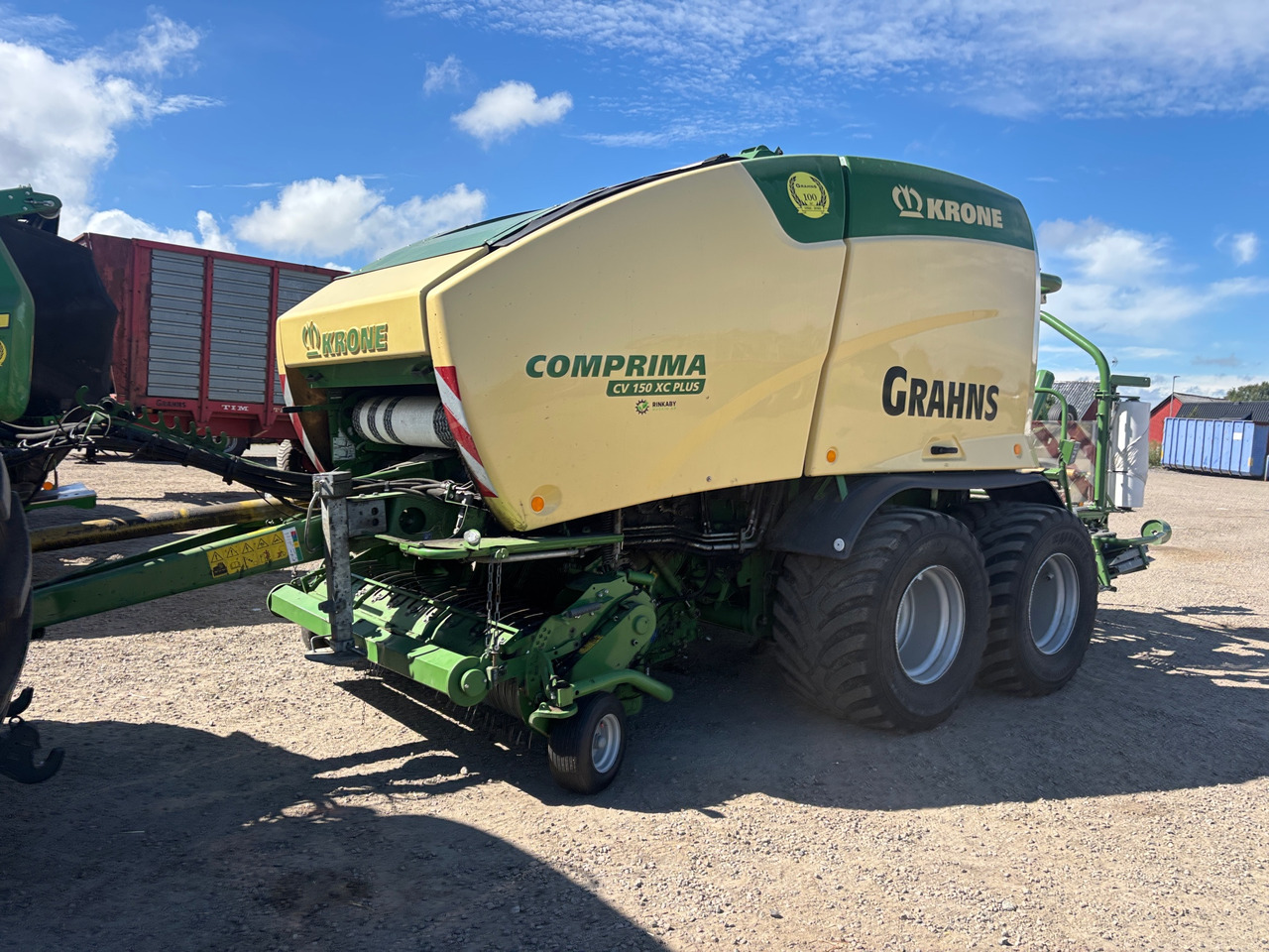 Krone Comprima CV 150 XC PLUS - Heinapress, ümmargune: pilt 1 Krone Comprima CV 150 XC PLUS - Heinapress, ümmargune: pilt 1