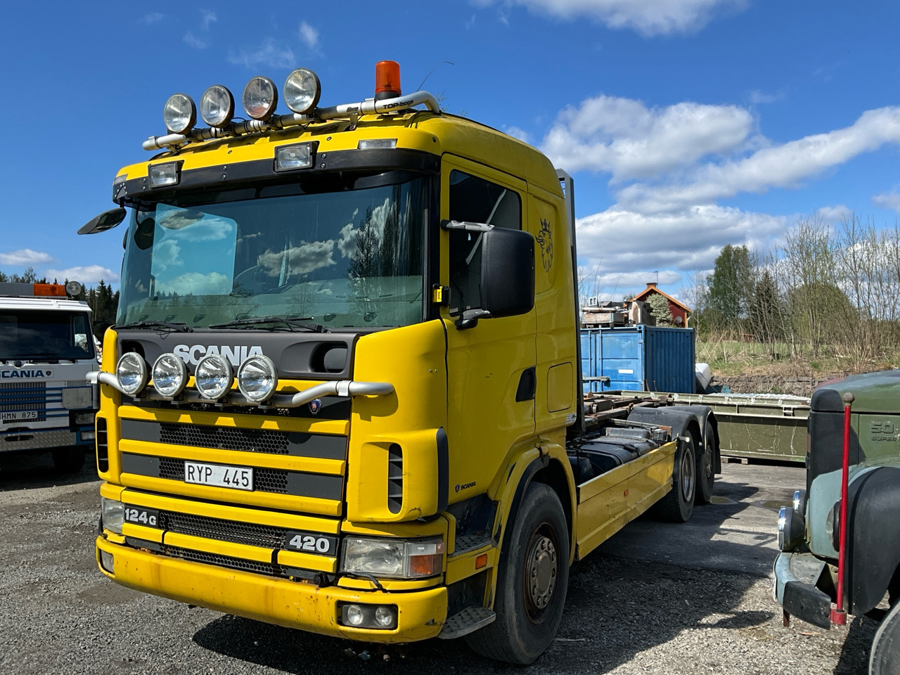 Scania 124G 420 - Konkstõstukiga veoauto: pilt 1 Scania 124G 420 - Konkstõstukiga veoauto: pilt 1