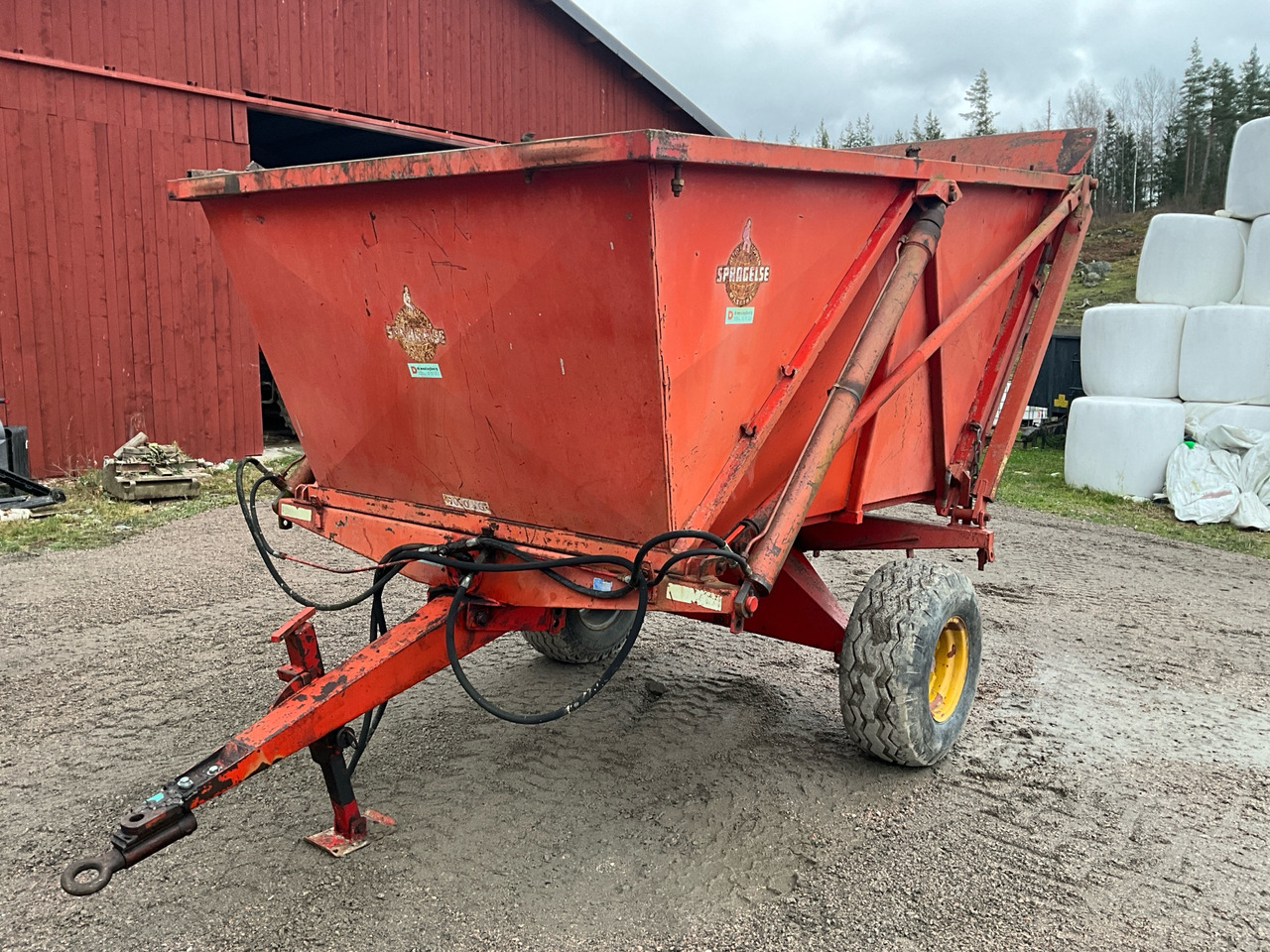 Spragelse 7ton - Põllutöö järelhaagis: pilt 1 Spragelse 7ton - Põllutöö järelhaagis: pilt 1