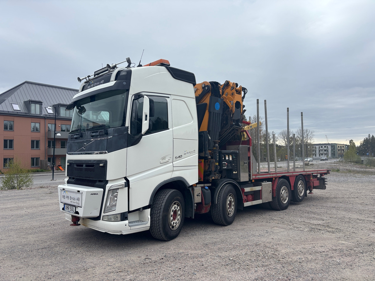 Volvo FH540 - Kraanaga veoauto: pilt 1 Volvo FH540 - Kraanaga veoauto: pilt 1