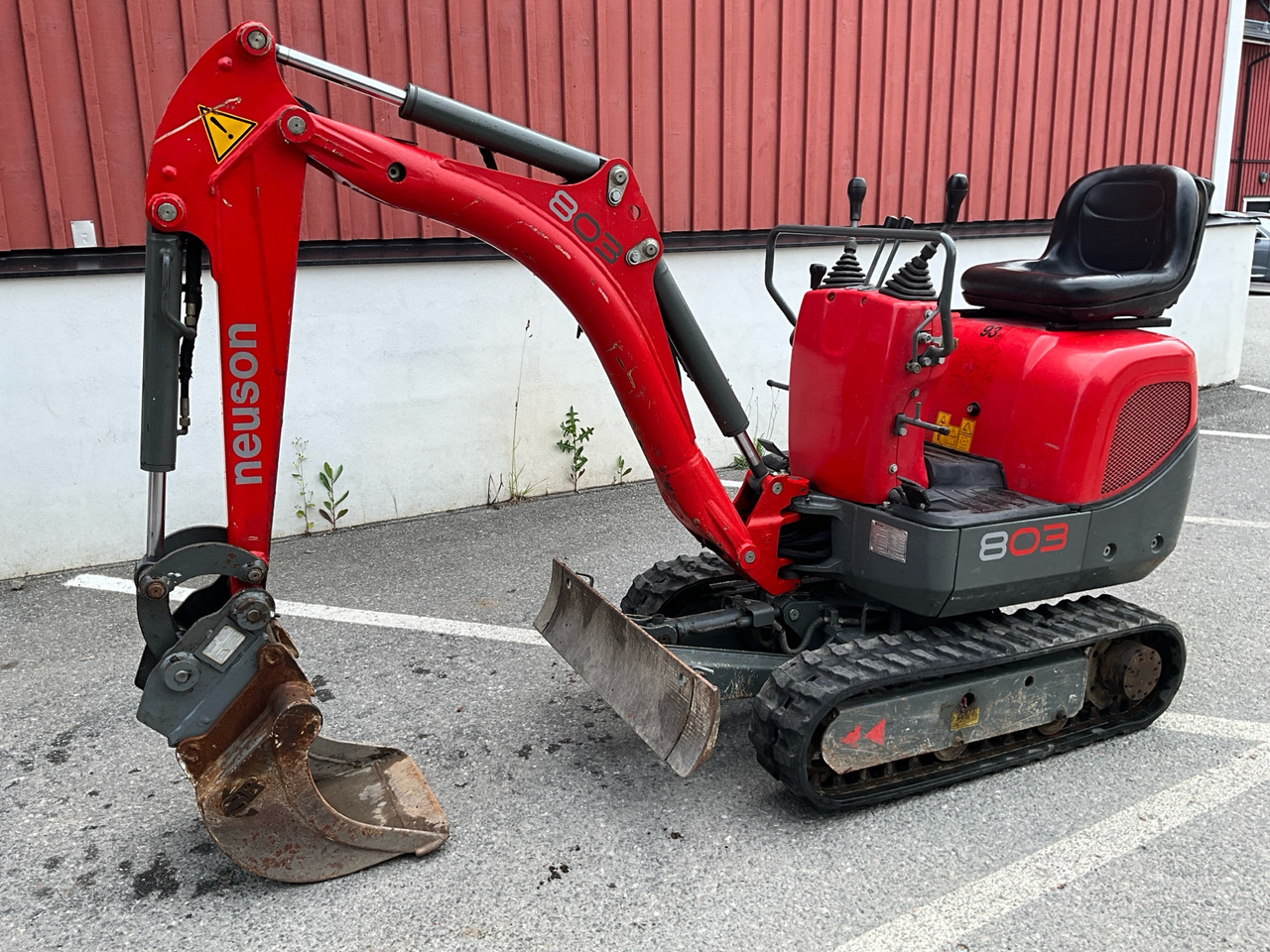 Wacker Neuson 803 RD - Ekskavaator: pilt 1 Wacker Neuson 803 RD - Ekskavaator: pilt 1