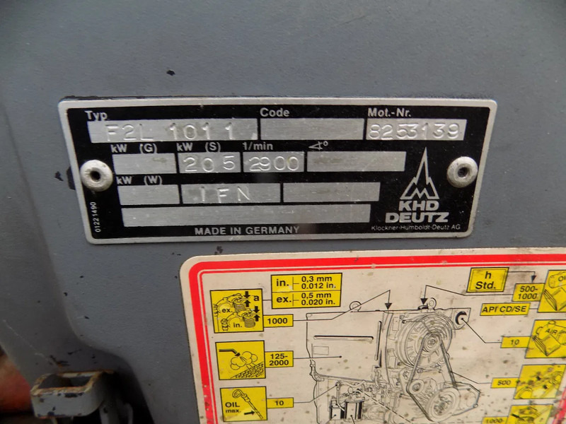 Ingersoll Rand compressor deutz typ 1011 met tandem aanhanger - Õhukompressor: pilt 5 Ingersoll Rand compressor deutz typ 1011 met tandem aanhanger - Õhukompressor: pilt 5