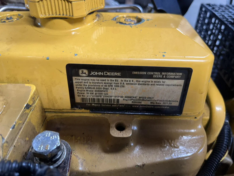 John Deere aggregaat john deere 97 kva - Generaatorikomplekt: pilt 5 John Deere aggregaat john deere 97 kva - Generaatorikomplekt: pilt 5