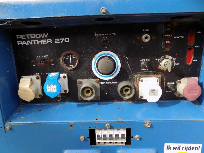Lincoln Petbow panther 270 Lasdiesel - Generaatorikomplekt: pilt 3 Lincoln Petbow panther 270 Lasdiesel - Generaatorikomplekt: pilt 3