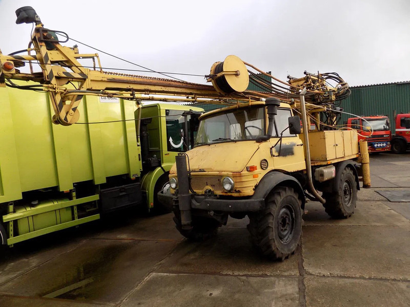 Puurimisplatvorm Mercedes-Benz U416 Unimog KNEBEL HY75: pilt 11