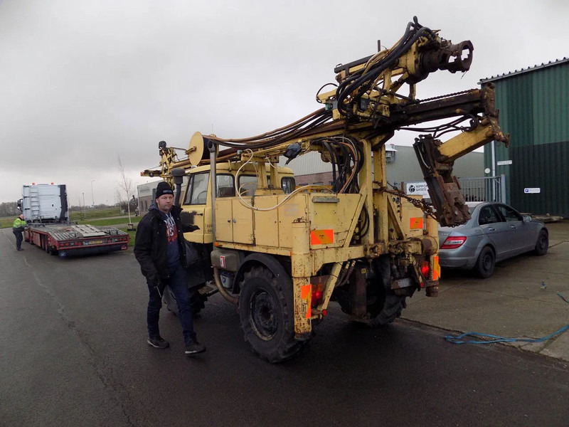 Puurimisplatvorm Mercedes-Benz U416 Unimog KNEBEL HY75: pilt 7