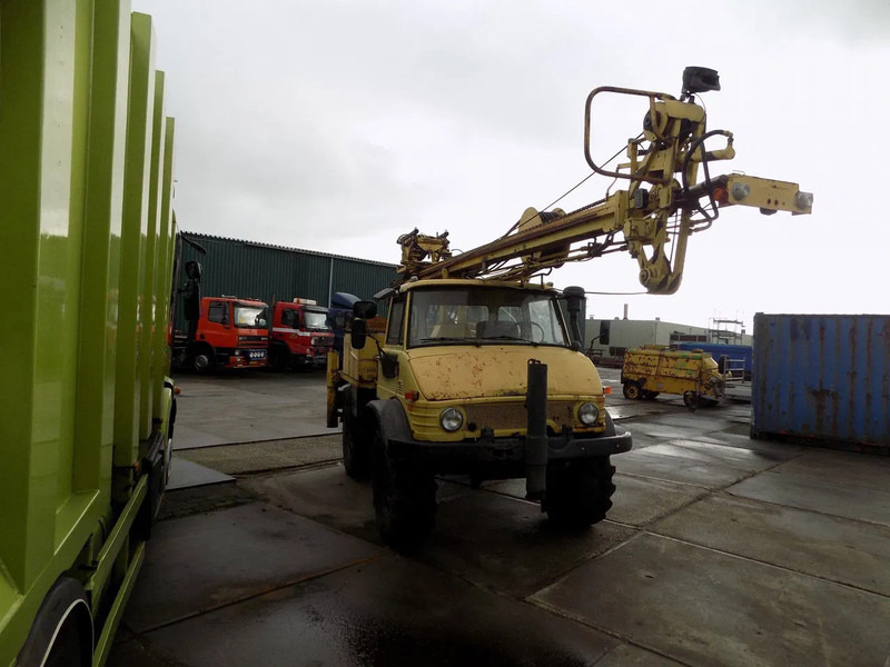 Puurimisplatvorm Mercedes-Benz U416 Unimog KNEBEL HY75: pilt 17