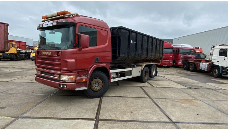 Scania P P124 GB6X2NA - Konkstõstukiga veoauto: pilt 1 Scania P P124 GB6X2NA - Konkstõstukiga veoauto: pilt 1