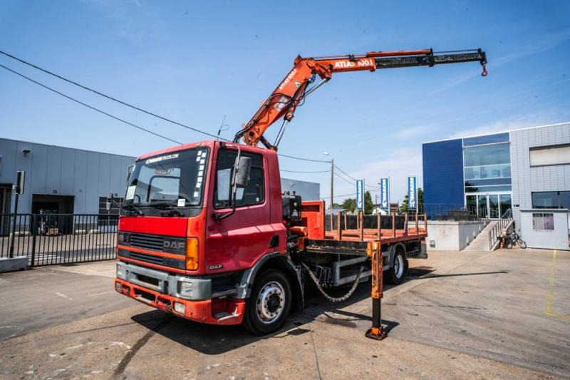 DAF 65.180 - ATLAS 100.1 - Madelveok/ Platvormveok, Kraanaga veoauto: pilt 1 DAF 65.180 - ATLAS 100.1 - Madelveok/ Platvormveok, Kraanaga veoauto: pilt 1
