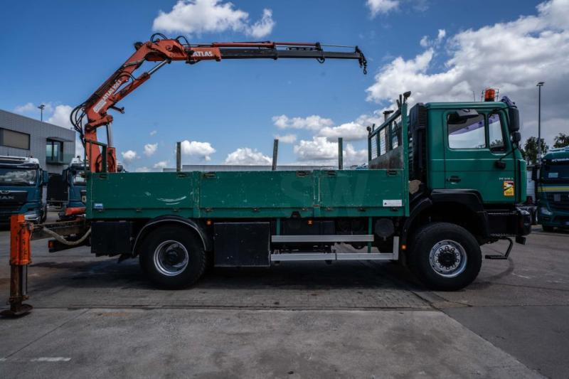 MAN FE 310A-4X4+ATLAS 105.1 A3 - Madelveok/ Platvormveok, Kraanaga veoauto: pilt 3 MAN FE 310A-4X4+ATLAS 105.1 A3 - Madelveok/ Platvormveok, Kraanaga veoauto: pilt 3