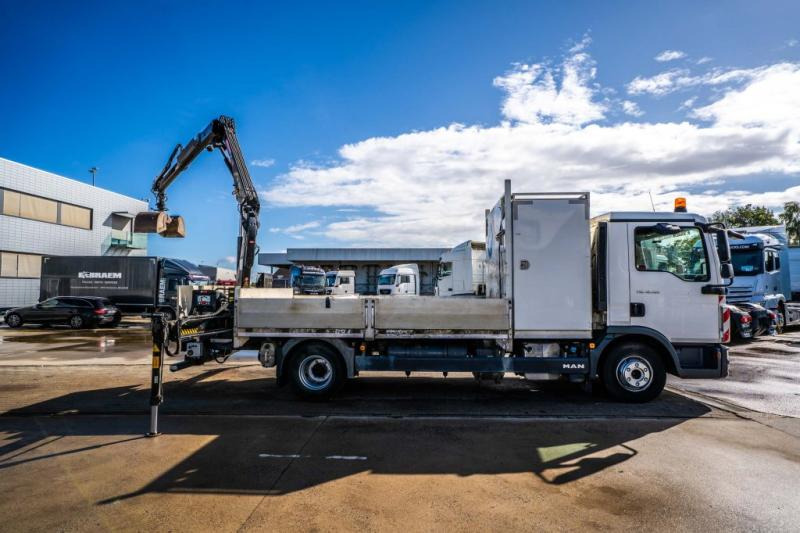 MAN TGL 12.190 BL + HIAB 055 D-1 HIDUO - Madelveok/ Platvormveok, Kraanaga veoauto: pilt 3 MAN TGL 12.190 BL + HIAB 055 D-1 HIDUO - Madelveok/ Platvormveok, Kraanaga veoauto: pilt 3