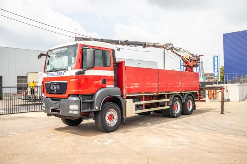 MAN TGS 33.360 BB + KENNIS 16 T/M -3XHYDR. - Madelveok/ Platvormveok, Kraanaga veoauto: pilt 1 MAN TGS 33.360 BB + KENNIS 16 T/M -3XHYDR. - Madelveok/ Platvormveok, Kraanaga veoauto: pilt 1