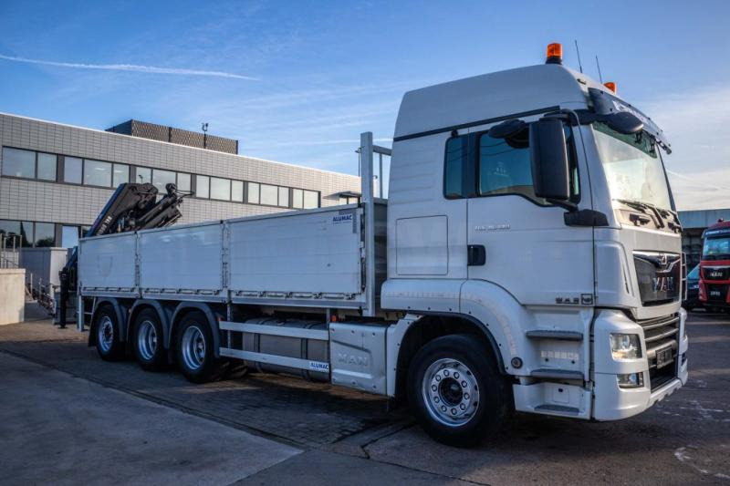 MAN TGS 35.420 BL-8X4-4 +HIAB 188 E-2 - Madelveok/ Platvormveok, Kraanaga veoauto: pilt 2 MAN TGS 35.420 BL-8X4-4 +HIAB 188 E-2 - Madelveok/ Platvormveok, Kraanaga veoauto: pilt 2