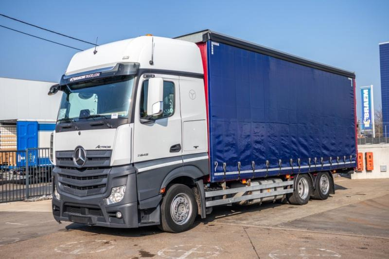 Mercedes ACTROS 2645 L - Tent veoauto: pilt 1 Mercedes ACTROS 2645 L - Tent veoauto: pilt 1