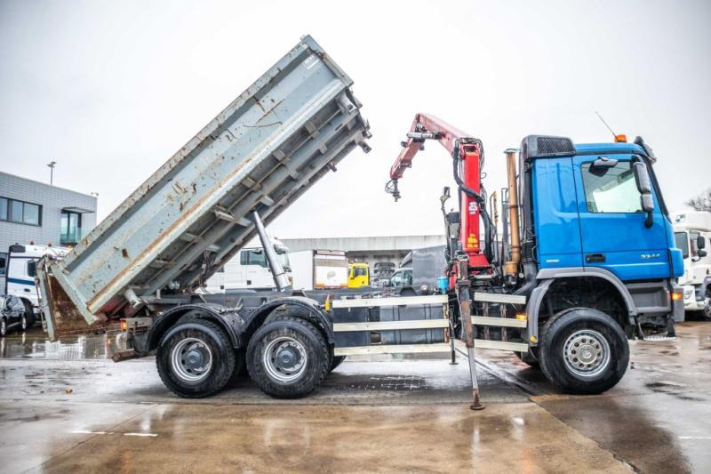 Mercedes ACTROS 3344 AK - HMF 1643 Z2 - Kallurauto, Kraanaga veoauto: pilt 3 Mercedes ACTROS 3344 AK - HMF 1643 Z2 - Kallurauto, Kraanaga veoauto: pilt 3