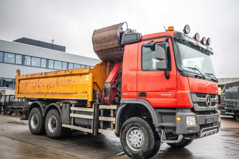 Mercedes ACTROS 3344 AK - HMF1643 Z2 - Kallurauto, Kraanaga veoauto: pilt 3 Mercedes ACTROS 3344 AK - HMF1643 Z2 - Kallurauto, Kraanaga veoauto: pilt 3