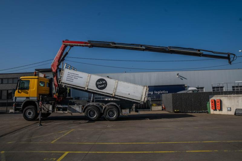 Kallurauto, Kraanaga veoauto Mercedes ACTROS 3344 K-MP3+FASSI F245: pilt 6