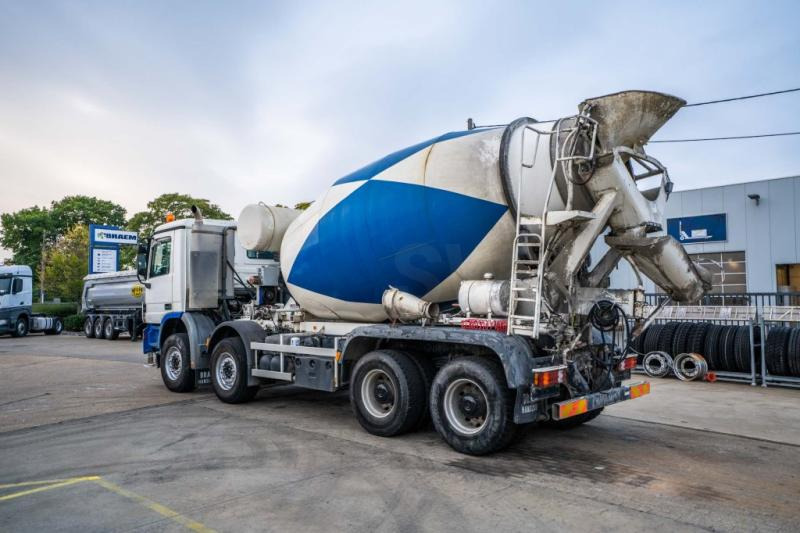Mercedes ACTROS 4141 BB-MP2 + MIXER 9M3 - Autobetoonisegisti: pilt 5 Mercedes ACTROS 4141 BB-MP2 + MIXER 9M3 - Autobetoonisegisti: pilt 5