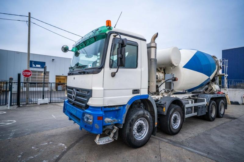Mercedes ACTROS 4141 BB-MP2 + MIXER 9M3 - Autobetoonisegisti: pilt 1 Mercedes ACTROS 4141 BB-MP2 + MIXER 9M3 - Autobetoonisegisti: pilt 1