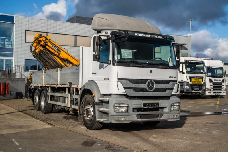Mercedes AXOR 2529 L - EFFER 250/4S+JIB - Madelveok/ Platvormveok, Kraanaga veoauto: pilt 2 Mercedes AXOR 2529 L - EFFER 250/4S+JIB - Madelveok/ Platvormveok, Kraanaga veoauto: pilt 2