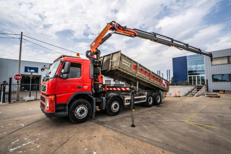 Volvo FM 400 - PK 29002/5XHydr. - Kallurauto, Kraanaga veoauto: pilt 1 Volvo FM 400 - PK 29002/5XHydr. - Kallurauto, Kraanaga veoauto: pilt 1