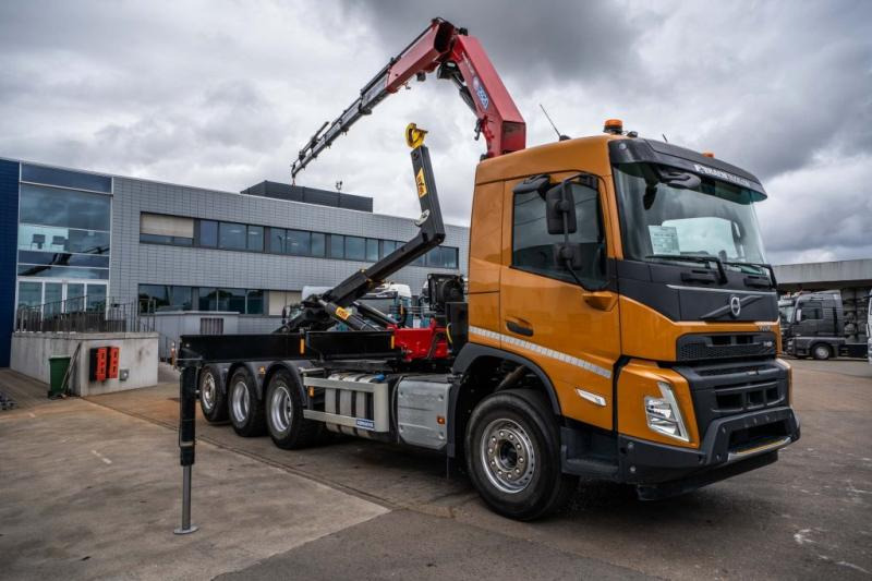 Volvo FMX 430-8x4+HMF 2820/6xhydr. - Konkstõstukiga veoauto, Kraanaga veoauto: pilt 2 Volvo FMX 430-8x4+HMF 2820/6xhydr. - Konkstõstukiga veoauto, Kraanaga veoauto: pilt 2