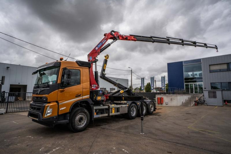 Volvo FMX 430-8x4+HMF 2820/6xhydr. - Konkstõstukiga veoauto, Kraanaga veoauto: pilt 1 Volvo FMX 430-8x4+HMF 2820/6xhydr. - Konkstõstukiga veoauto, Kraanaga veoauto: pilt 1