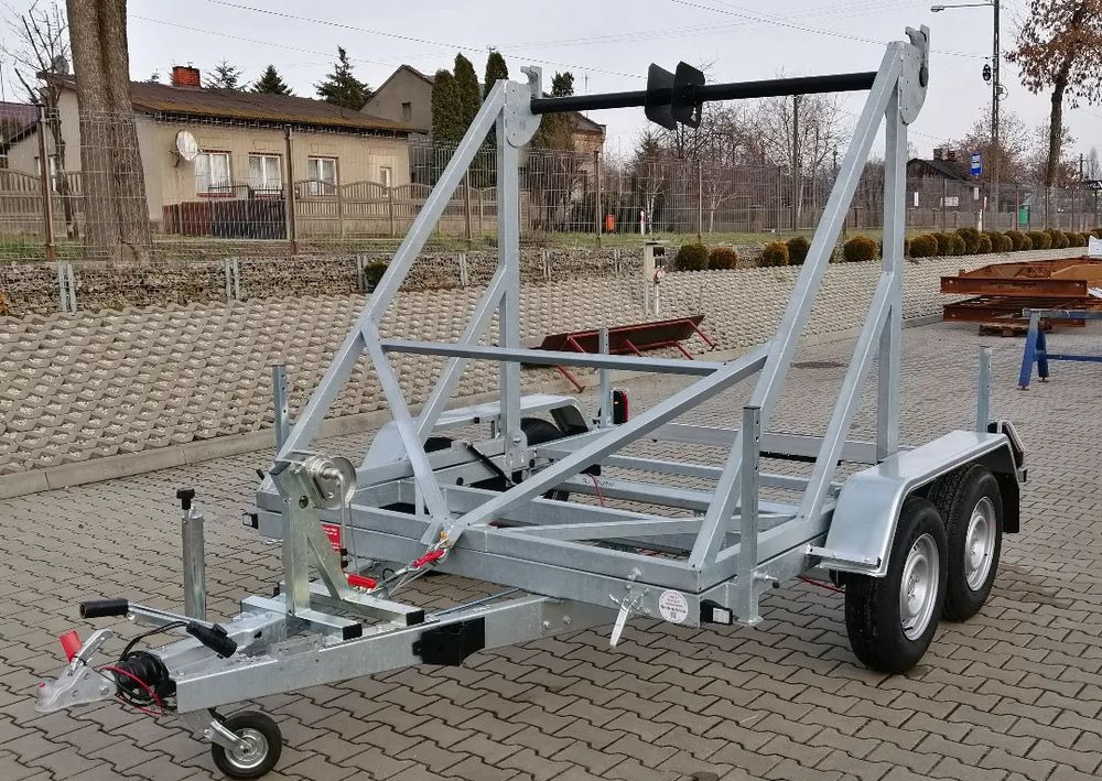 Besttrailers Przyczepa kablowa DMC 2700 kg K14" dwie osie - Kaablihaagis: pilt 1 Besttrailers Przyczepa kablowa DMC 2700 kg K14" dwie osie - Kaablihaagis: pilt 1