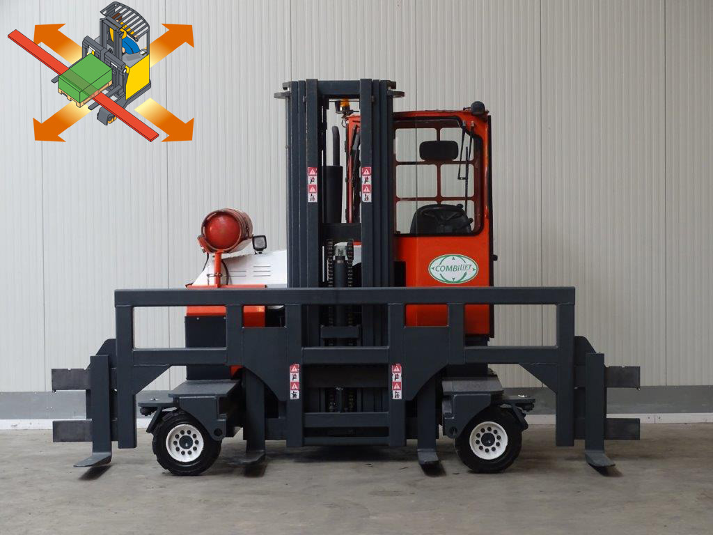 Combilift C3500 / Amlift C35 - TRIPLEX - 4-suunaline lükandmastiga tõstuk: pilt 1 Combilift C3500 / Amlift C35 - TRIPLEX - 4-suunaline lükandmastiga tõstuk: pilt 1