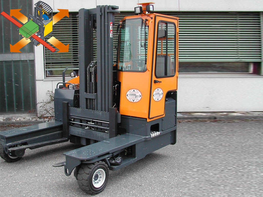 Combilift C4000 - TRIPLEX - 4-suunaline lükandmastiga tõstuk: pilt 1 Combilift C4000 - TRIPLEX - 4-suunaline lükandmastiga tõstuk: pilt 1