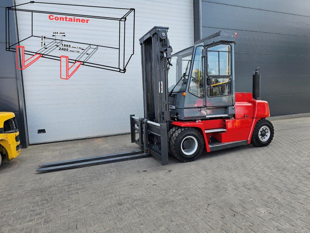 Kalmar DCE80-6 - Empty Containers Handler - Diiseltõstuk: pilt 1 Kalmar DCE80-6 - Empty Containers Handler - Diiseltõstuk: pilt 1