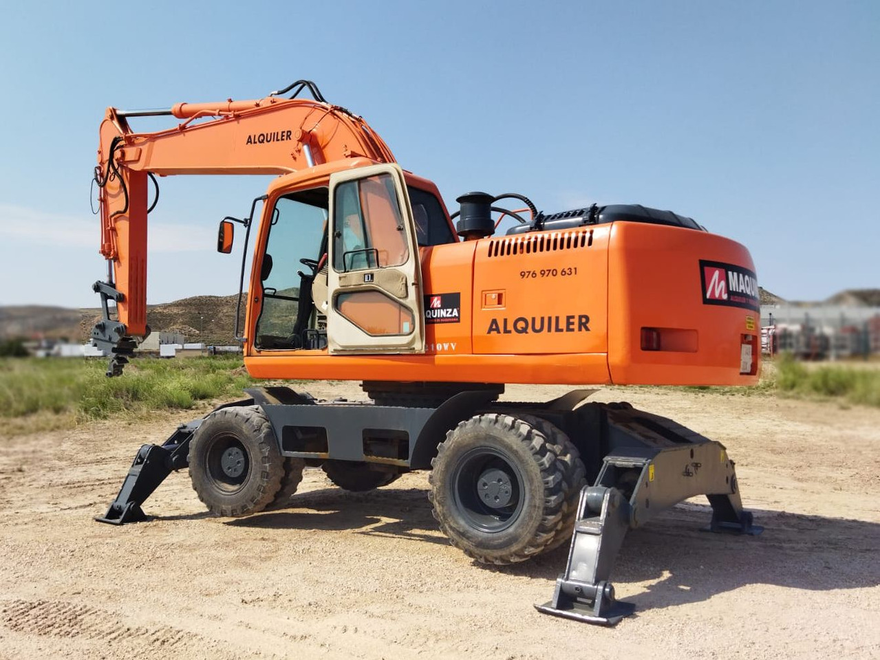 DAEWOO 210 W-V M4E (LOC) - Ratastel ekskavaator: pilt 5 DAEWOO 210 W-V M4E (LOC) - Ratastel ekskavaator: pilt 5