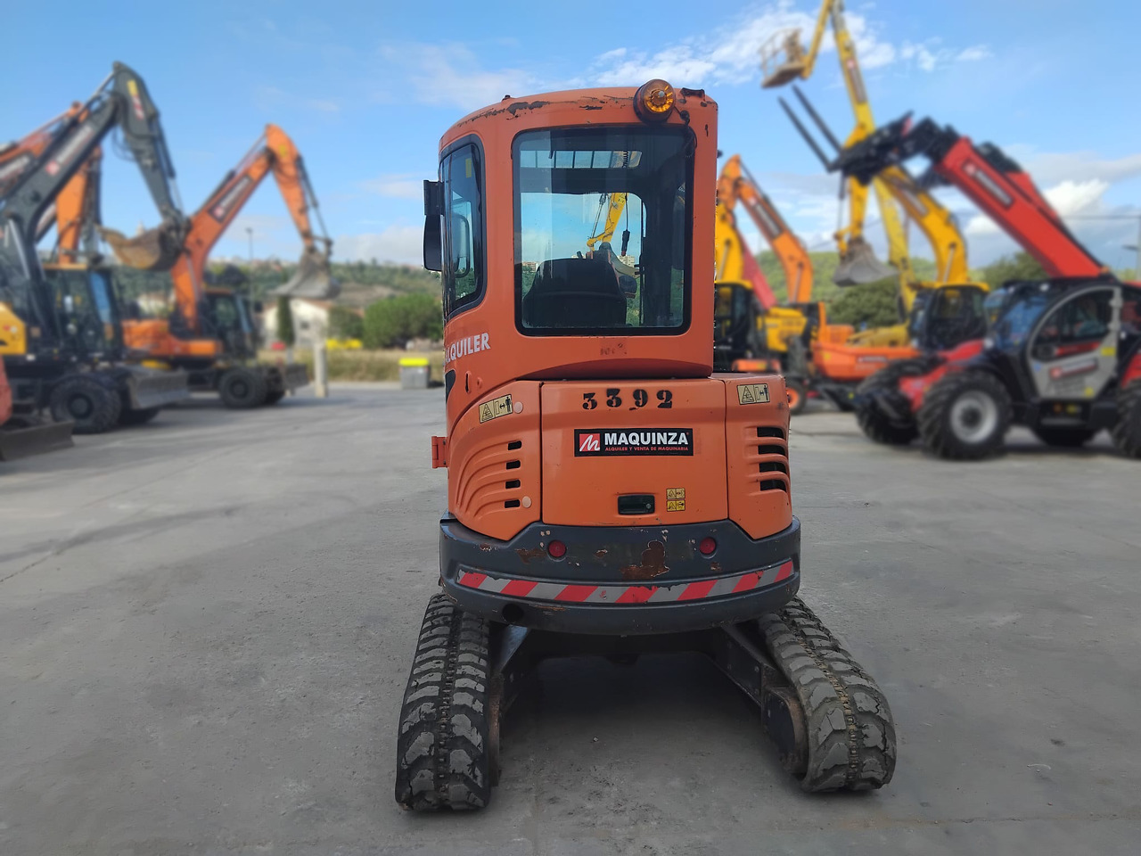DOOSAN DX35Z - Miniekskavaator: pilt 4 DOOSAN DX35Z - Miniekskavaator: pilt 4
