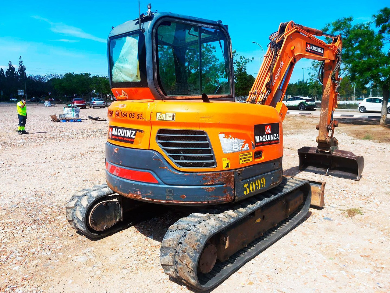 DOOSAN DX62R-3 - Miniekskavaator: pilt 5 DOOSAN DX62R-3 - Miniekskavaator: pilt 5