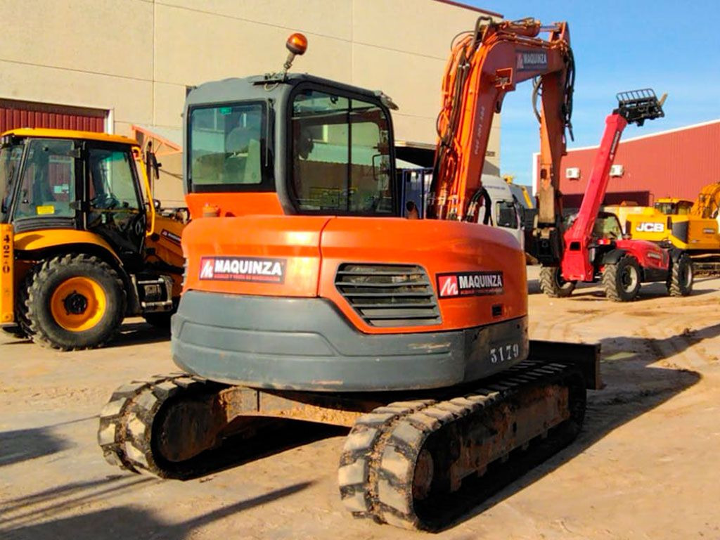 DOOSAN DX85R-3 - Miniekskavaator: pilt 3 DOOSAN DX85R-3 - Miniekskavaator: pilt 3