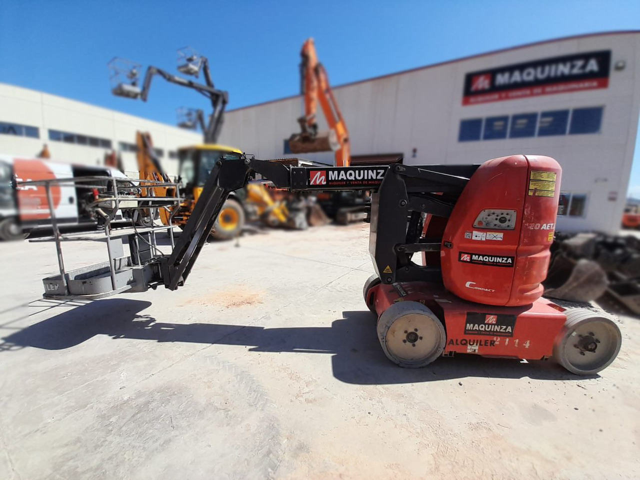 MANITOU 120AETJ C - Liigendpoom: pilt 1 MANITOU 120AETJ C - Liigendpoom: pilt 1