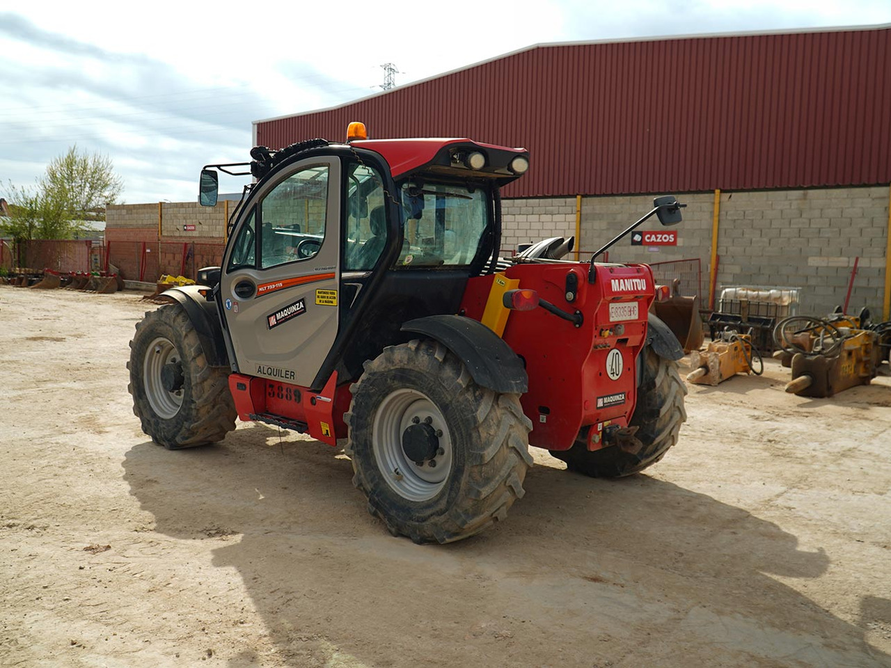 Teleskooplaadur MANITOU MLT733.115: pilt 7