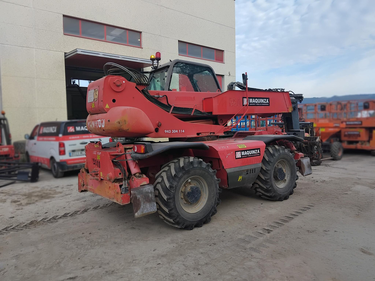 Teleskooplaadur MANITOU MRT1742: pilt 8