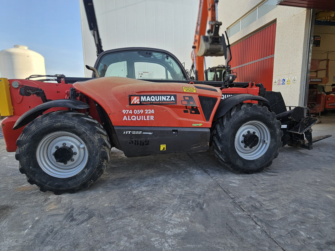 MANITOU MT1335 EASY 75D - Teleskooplaadur: pilt 2 MANITOU MT1335 EASY 75D - Teleskooplaadur: pilt 2