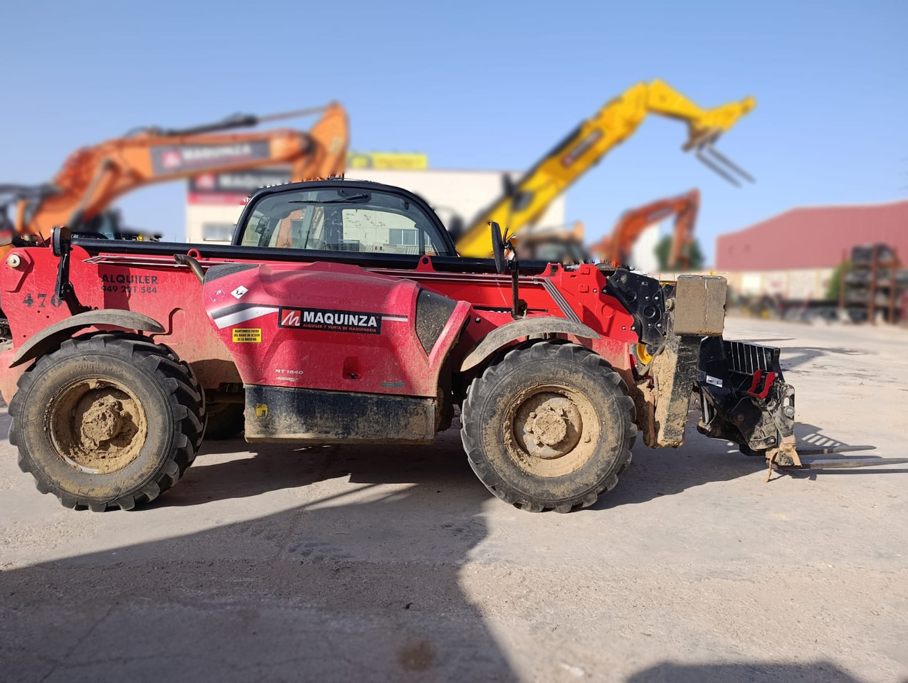 MANITOU MT1840 EASY 75D - Teleskooplaadur: pilt 2 MANITOU MT1840 EASY 75D - Teleskooplaadur: pilt 2