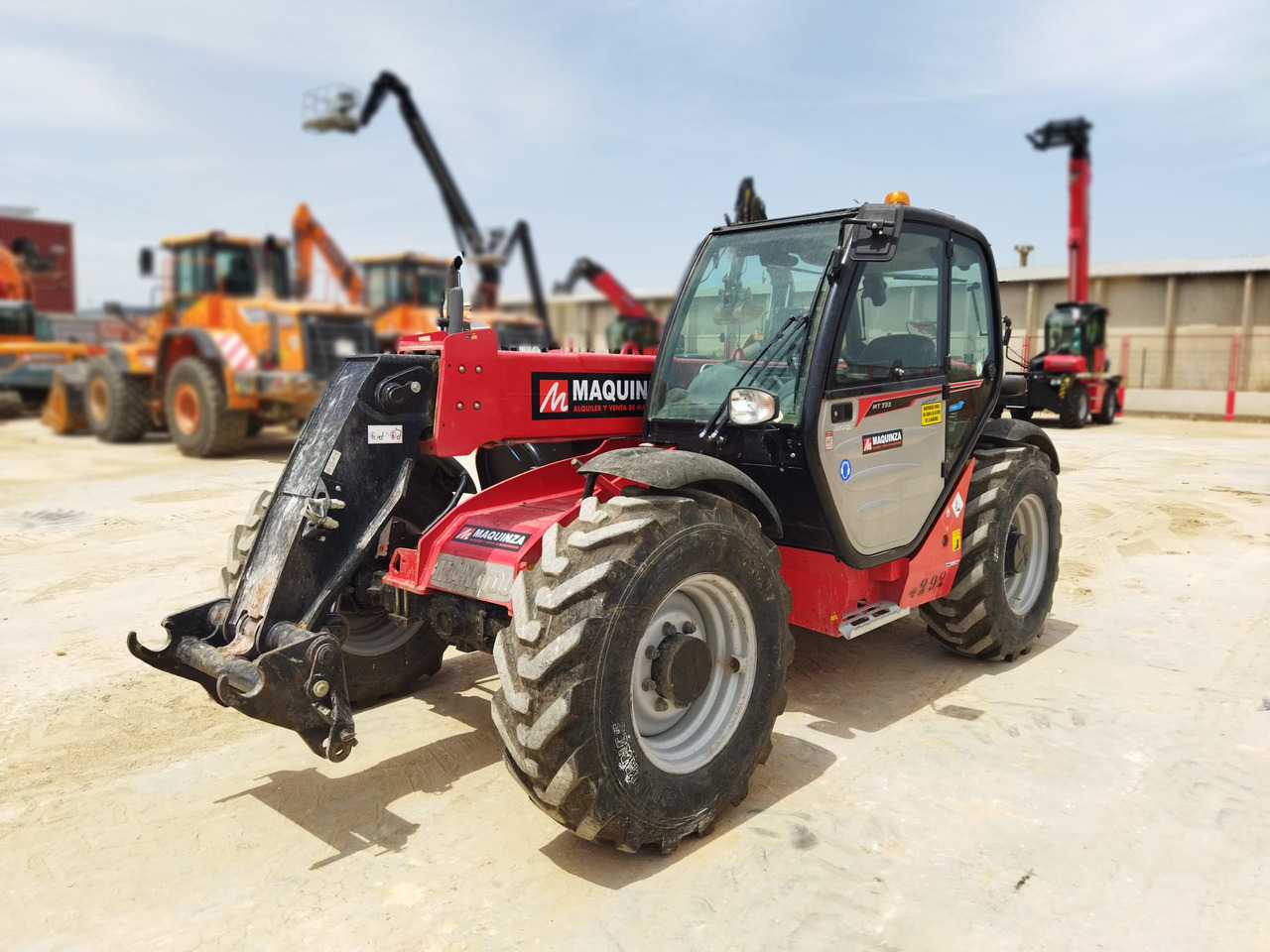 MANITOU MT733 EASY 75D - Teleskooplaadur: pilt 2 MANITOU MT733 EASY 75D - Teleskooplaadur: pilt 2