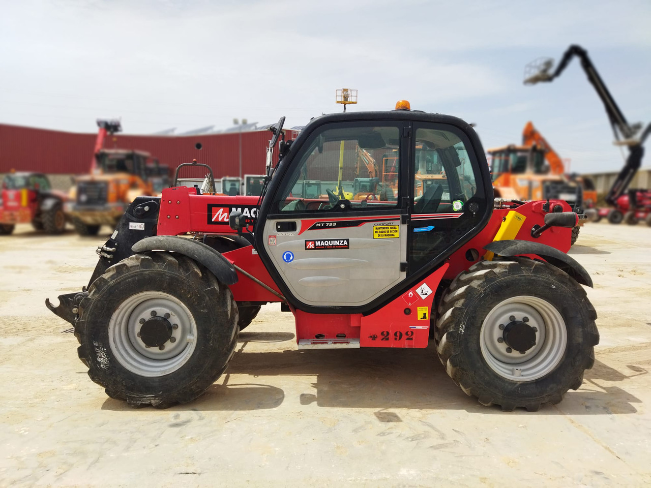 MANITOU MT733 EASY 75D - Teleskooplaadur: pilt 1 MANITOU MT733 EASY 75D - Teleskooplaadur: pilt 1