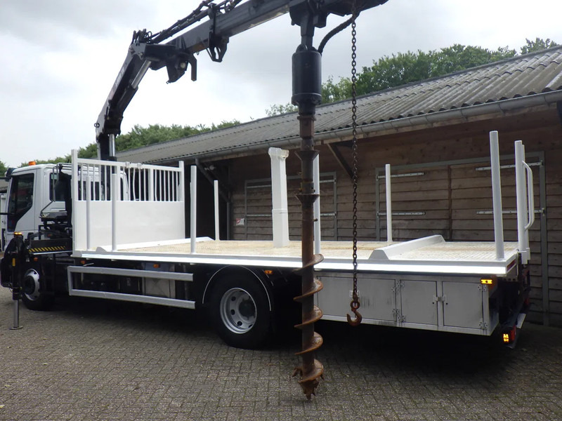 Kraanaga veoauto Iveco EuroCargo 140 250 / 6 cilinder / Manual / Bladgeveerd / Hiab X-HIDUO 158 / Radiografisch / Drilling / Winch: pilt 6