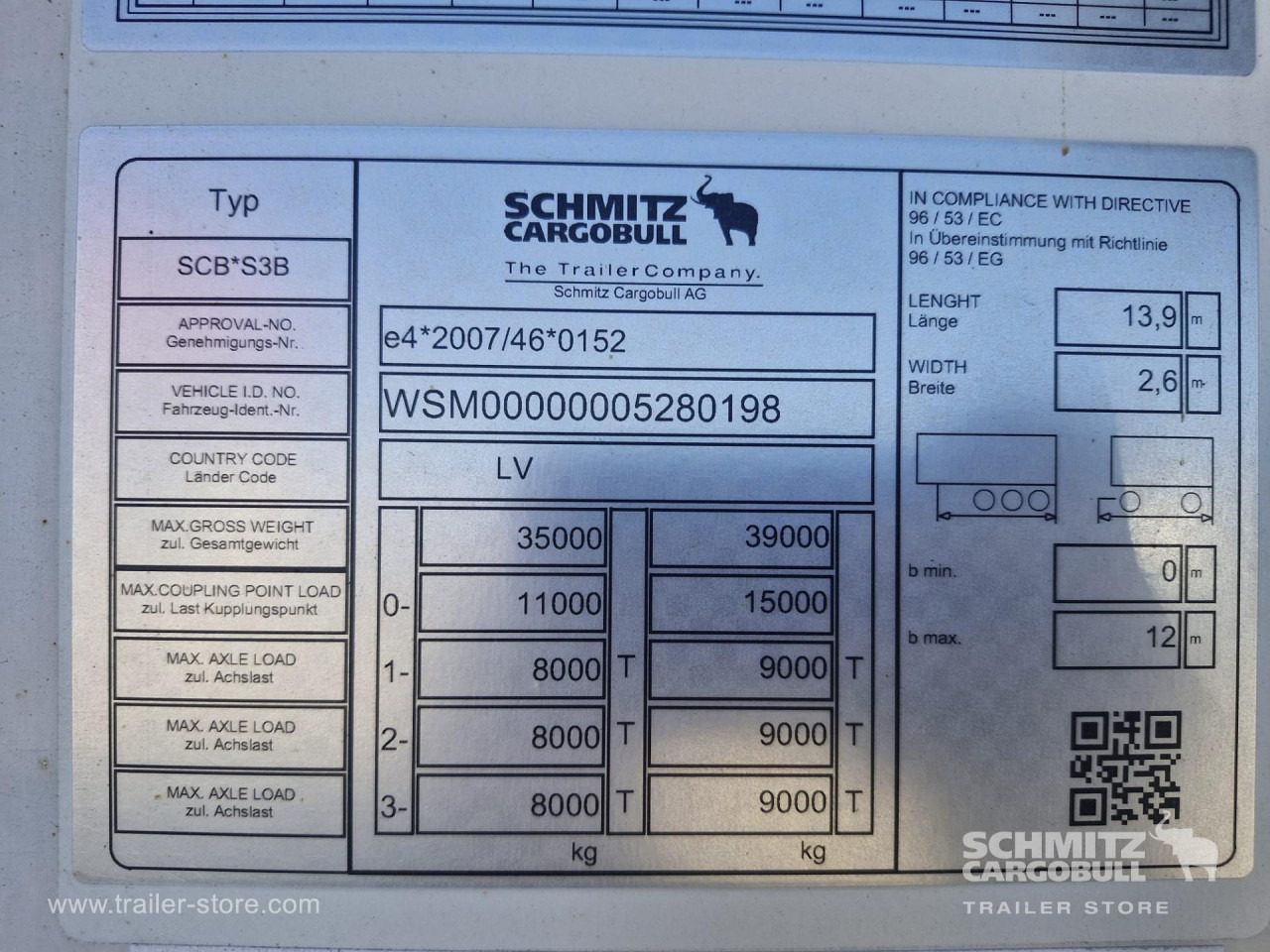 SCHMITZ Reefer Multitemp - Isotermiline poolhaagis: pilt 5 SCHMITZ Reefer Multitemp - Isotermiline poolhaagis: pilt 5