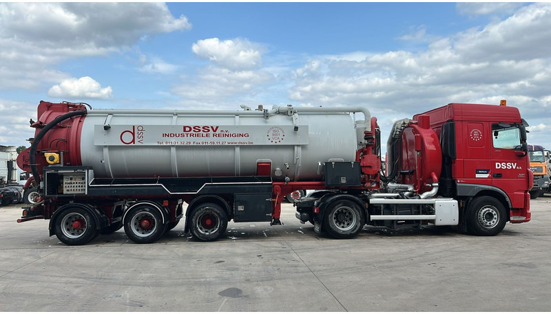 DAF XF 460 (17500L / IPSAM VACUUM + HIGH PRESSURE / BELGIAN TRUCK + TRAILER / TOP CONDITION) - Vaakumveok: pilt 4 DAF XF 460 (17500L / IPSAM VACUUM + HIGH PRESSURE / BELGIAN TRUCK + TRAILER / TOP CONDITION) - Vaakumveok: pilt 4