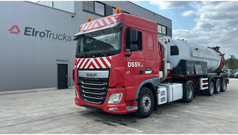 DAF XF 460 (17500L / IPSAM VACUUM + HIGH PRESSURE / BELGIAN TRUCK + TRAILER / TOP CONDITION) - Vaakumveok: pilt 2 DAF XF 460 (17500L / IPSAM VACUUM + HIGH PRESSURE / BELGIAN TRUCK + TRAILER / TOP CONDITION) - Vaakumveok: pilt 2