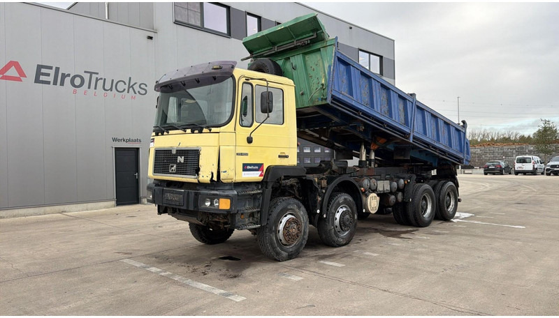 MAN 35.402 (8X8 / BIG AXLES / GRAND PONT / LAMES / STEEL SUSP. / 6 CYLINDER) - Kallurauto: pilt 1 MAN 35.402 (8X8 / BIG AXLES / GRAND PONT / LAMES / STEEL SUSP. / 6 CYLINDER) - Kallurauto: pilt 1
