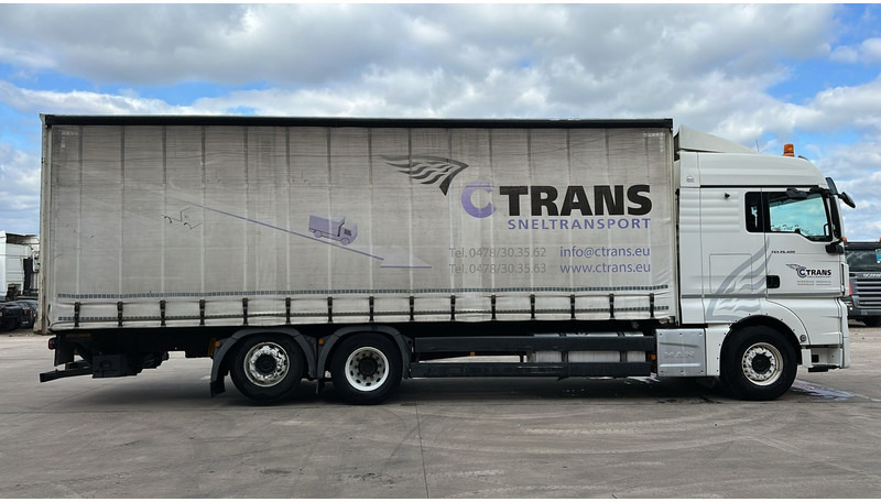 MAN TGX 26.400 (EURO 6 / 6X2 / LIFT / HAYON / BELGIAN TRUCK / GUTE ZUSTAND !! / 8.40 BOX LENGTH) - Tent veoauto: pilt 4 MAN TGX 26.400 (EURO 6 / 6X2 / LIFT / HAYON / BELGIAN TRUCK / GUTE ZUSTAND !! / 8.40 BOX LENGTH) - Tent veoauto: pilt 4