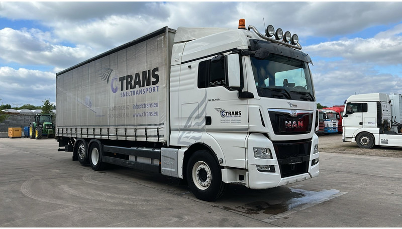 MAN TGX 26.400 (EURO 6 / 6X2 / LIFT / HAYON / BELGIAN TRUCK / GUTE ZUSTAND !! / 8.40 BOX LENGTH) - Tent veoauto: pilt 2 MAN TGX 26.400 (EURO 6 / 6X2 / LIFT / HAYON / BELGIAN TRUCK / GUTE ZUSTAND !! / 8.40 BOX LENGTH) - Tent veoauto: pilt 2
